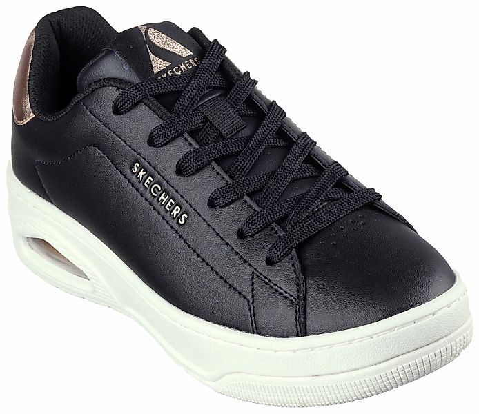Skechers UNO COURT Sneaker mit Metallic-Applikation, Freizeitschuh, Halbsch günstig online kaufen