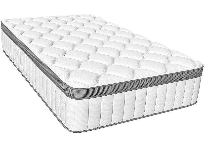 Taschenfederkernmatratze Matratze 90x200, 7 Zone Federkernmatratze Matratze günstig online kaufen