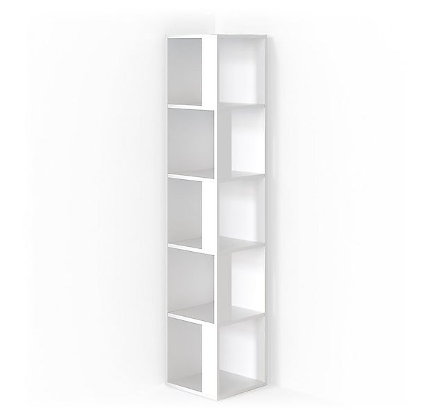 Vicco Eckregal Lio, Weiß, 33.3 x 162.2 cm günstig online kaufen