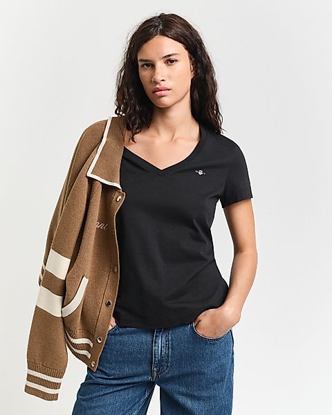 Gant T-Shirt REG SHIELD KA V-NECK günstig online kaufen