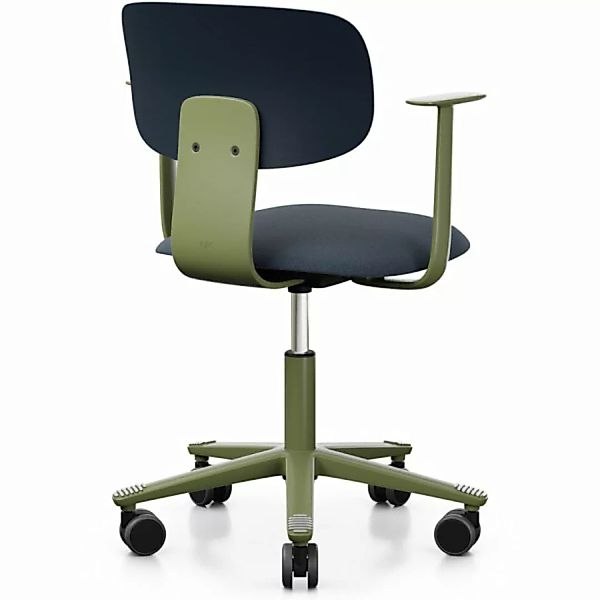 HAG Tion 2140 Bürostuhl Crowberry mit Armlehnen - Sitz Stoff Cura - Rückens günstig online kaufen