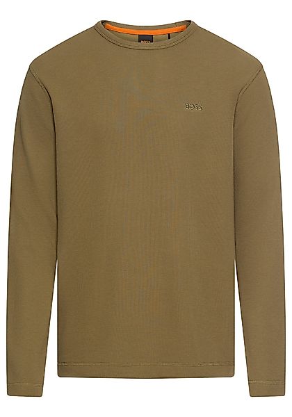BOSS ORANGE Langarmshirt Tempesto mit BOSS-Stickerei günstig online kaufen