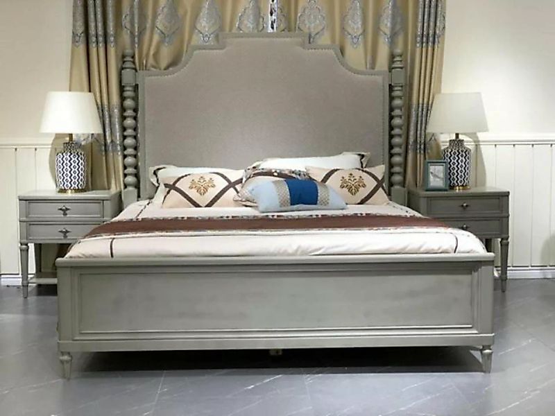JVmoebel Bett, Design Bett Doppelbett Schlafzimmer Betten Moderne Polster H günstig online kaufen