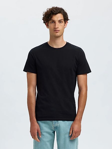 SELECTED HOMME Rundhalsshirt "SLHCORMAC SS O-NECK TEE 5 PACK NOOS", (Packun günstig online kaufen