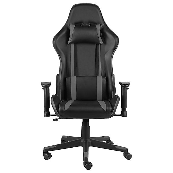 vidaXL Gaming-Stuhl Drehbar Grau PVC Modell 1 günstig online kaufen