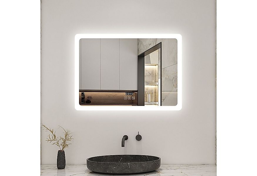 Aica Sanitär Badspiegel Wandspiegel Badezimmerspiegel mit Beleuchtung Besch günstig online kaufen