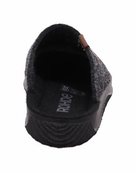 Rohde Pantoffel "SOLTAU-H" Hausschuh, Schlappen, Clog mit seitlichem Label günstig online kaufen