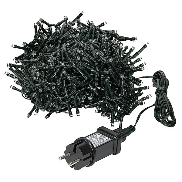 ECD Germany LED Lichtervorhang 12 m 360 Warmweiße LEDs Eiszapfen Lichterket günstig online kaufen