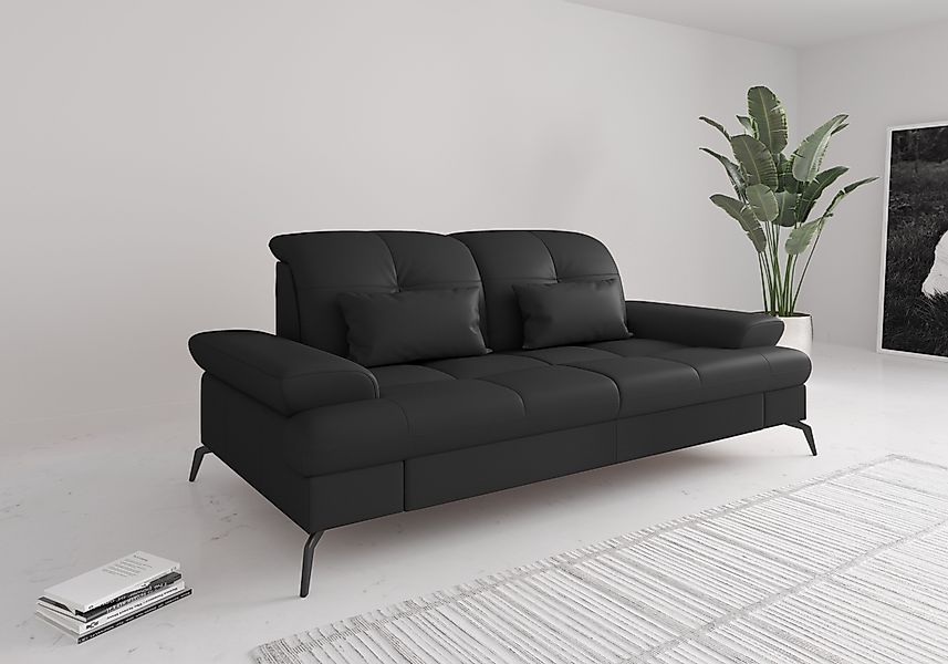 sit&more 3-Sitzer "Amica, inkl. Sitztiefenverstellung und Armteilverstellun günstig online kaufen