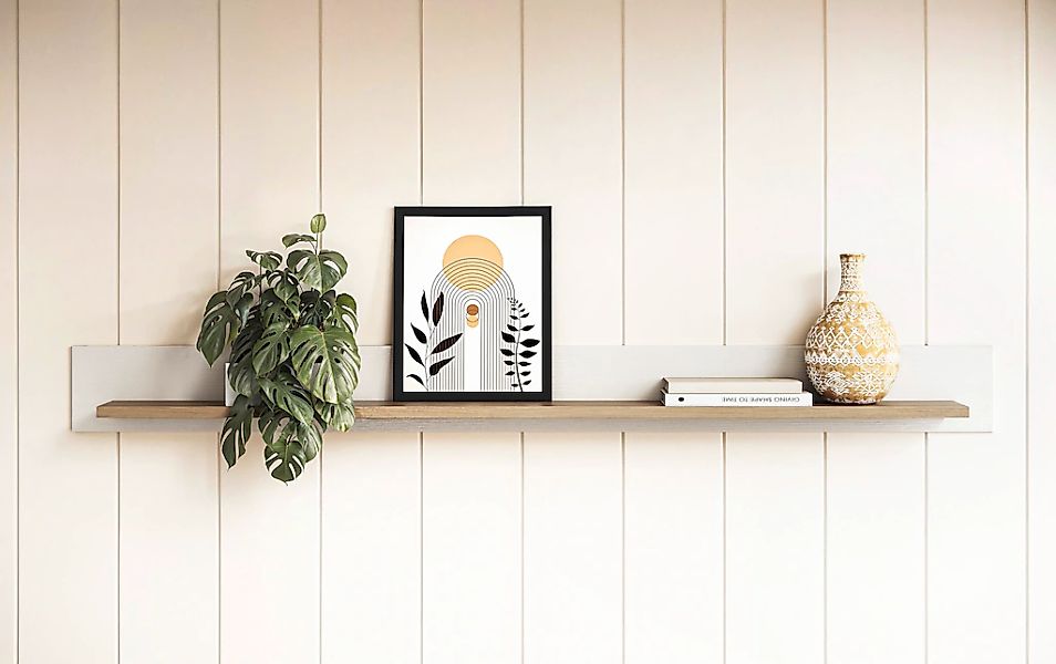 Home affaire Wandboard "Stranda, Wandregal im Scandi-Style, Wandhalter mit günstig online kaufen