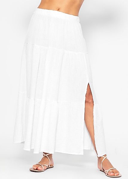 SASSYCLASSY Minirock Maxi High Waist Volants günstig online kaufen