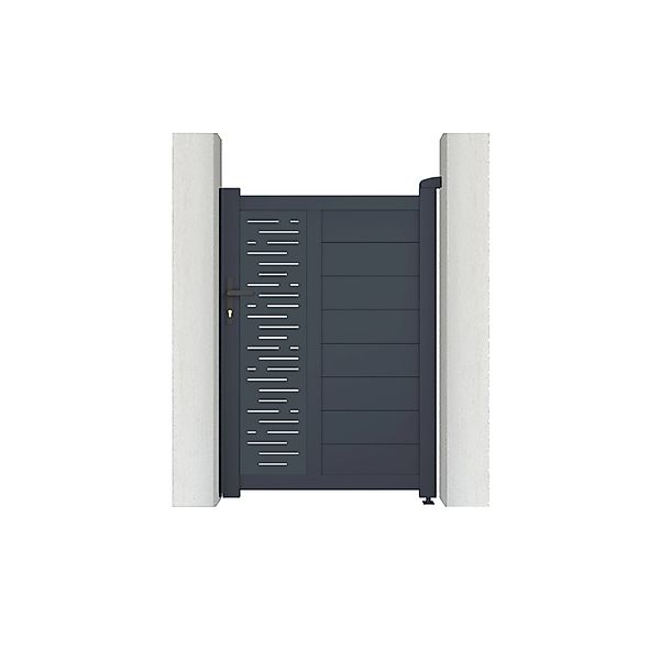 Casanoov Gartentür 1M Arlberg H 140Cm & Öffnungsumkehrsatz günstig online kaufen