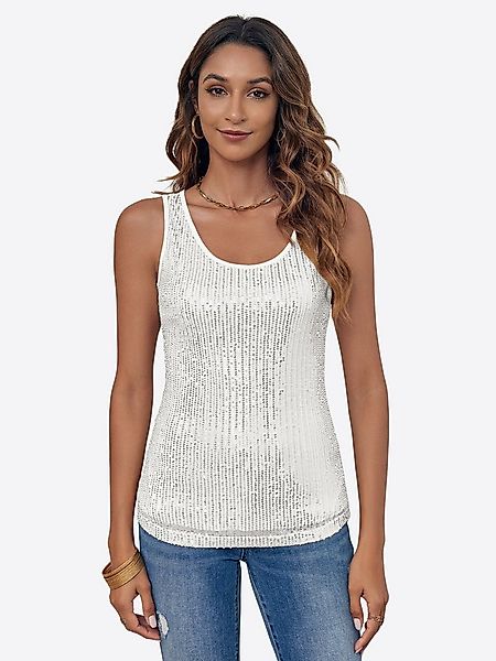 Imily Bela Trägertop Damen Tragende Weste mit Pailletten (Packung, 1-tlg., günstig online kaufen
