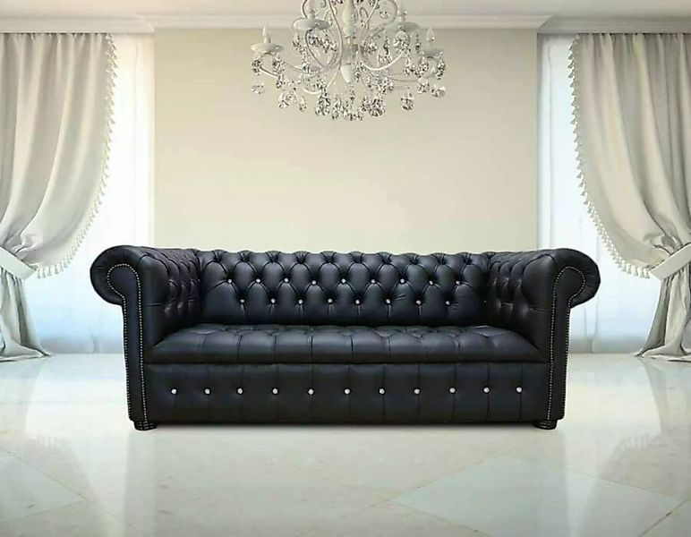 JVmoebel 3-Sitzer Chesterfield Sofa Couch Polster Garnitur 3 Sitzer Sofas K günstig online kaufen