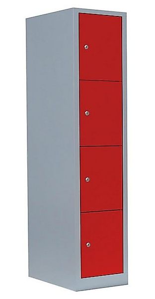 Steelboxx Fächerschrank 4 Fächern Schließfachschrank Wertfachschrank Spind günstig online kaufen