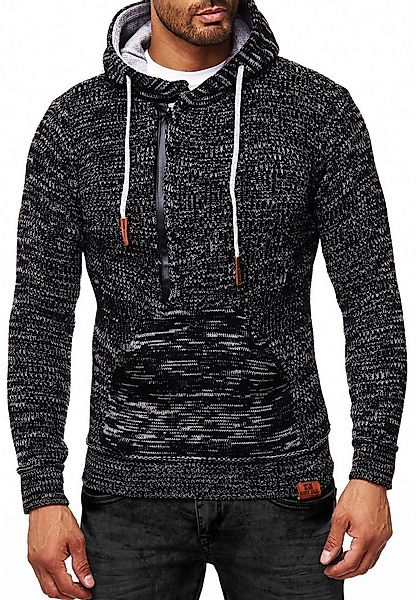 R-NEAL Kapuzenpullover Kapuzenpullover Grobstrick Pullover mit Zipper und L günstig online kaufen