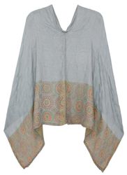 dy_mode Blusenponcho Eleganter Damen Poncho Leichtes günstig online kaufen