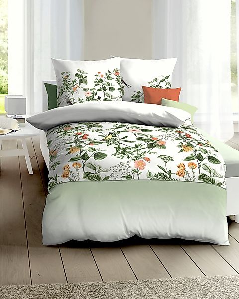 Kaeppel Bettwäsche Formosa, Mako-Satin, 2 teilig, günstig online kaufen
