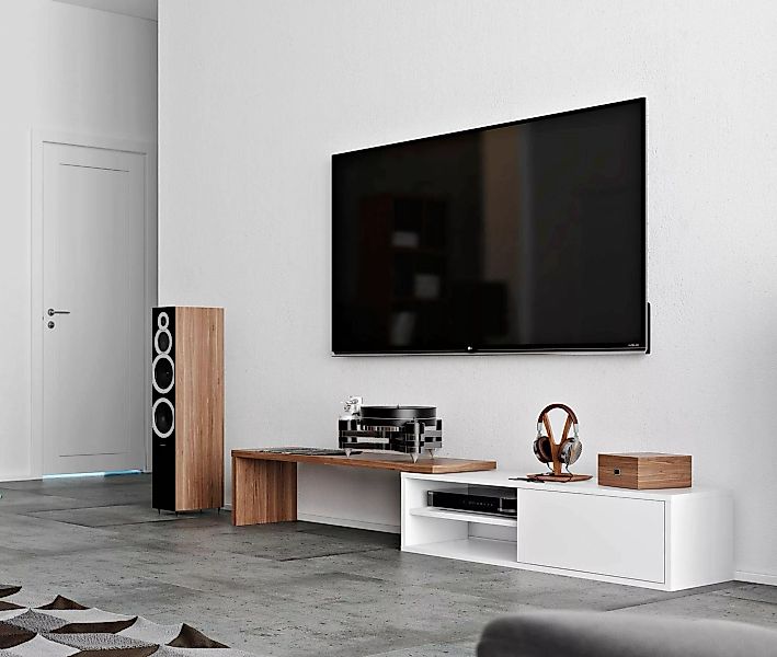 TemaHome TV-Bank "Move", ausziehbar auf bis zu 203 cm, mit schöner Schiebet günstig online kaufen