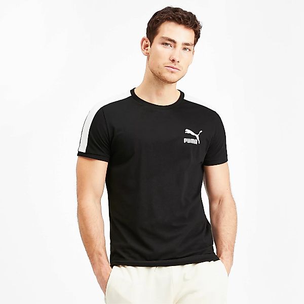 PUMA Iconic T7 Herren T-Shirt | Mit Aucun | Schwarz | Größe: M günstig online kaufen