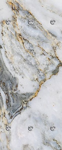 queence Wandgarderobe Marmor - Garderobe aus hochwertigem Acrylglas gold gr günstig online kaufen