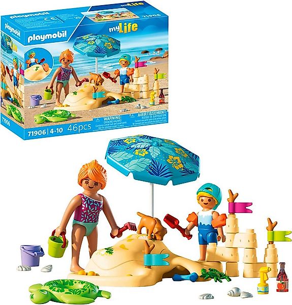 Playmobil® Familienspaß am Strand (71906), My Life Konstruktions-Spielset, günstig online kaufen