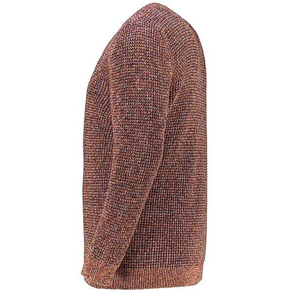 RAGMAN Grobstrickpullover aus Baumwolle in Two-Tone-Optik günstig online kaufen
