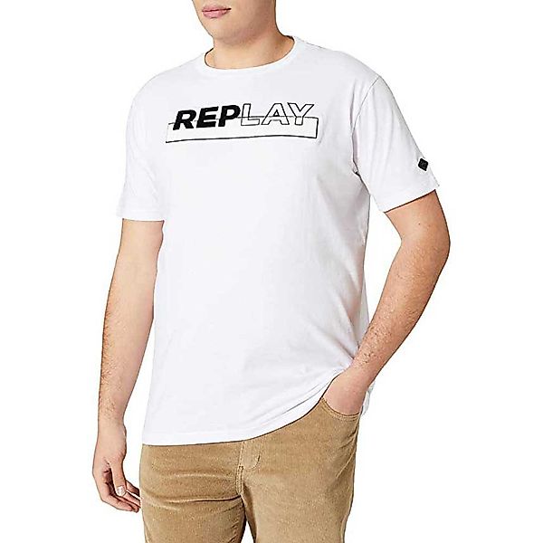 Replay M3468.000.22740p T-shirt S Natural White günstig online kaufen
