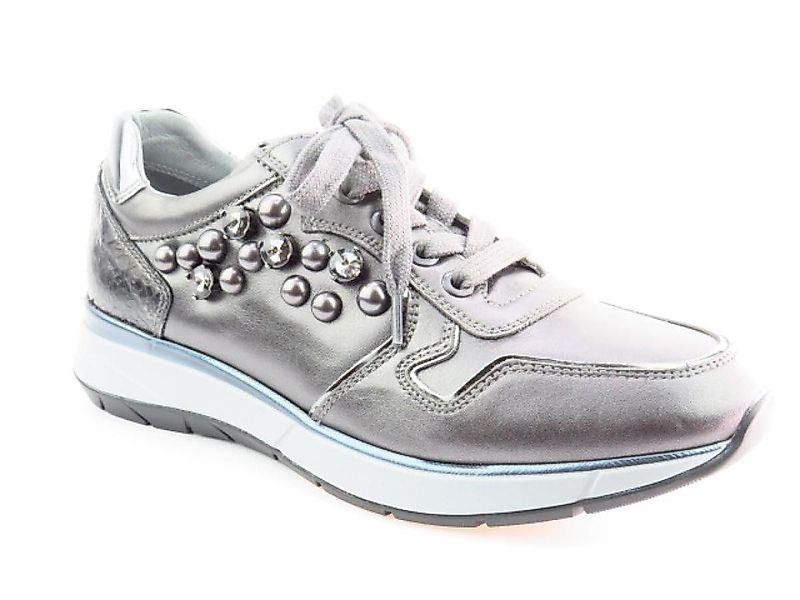 Nero Giardini Perl. Nappa grau Schnürschuh günstig online kaufen