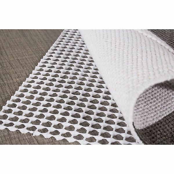 Andiamo Teppichunterlage Teppich Stopp Gitter Weiß 240 cm x 340 cm günstig online kaufen