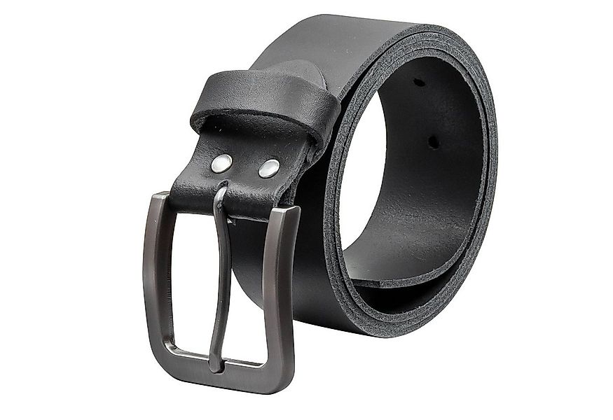 COLOGNEBELT Ledergürtel OM520-SL-Schwarz MADE IN GERMANY, Schwarz Kürzbar, günstig online kaufen