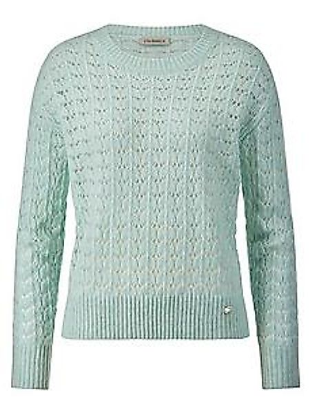 Rundhals-Pullover Uta Raasch grün günstig online kaufen