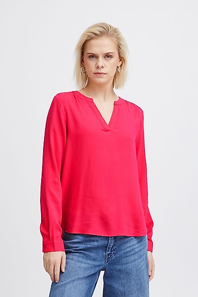 Ichi Langarmbluse IHMAIN Blusenshirt mit bequemer günstig online kaufen