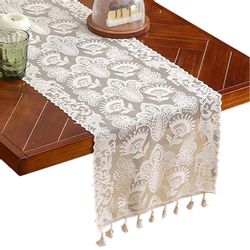 Refttenw Tischläufer Boho Tischläufer Vintage mit günstig online kaufen