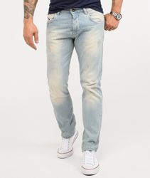 Rock Creek Regular-fit-Jeans Herren Jeans Stonewashed günstig online kaufen