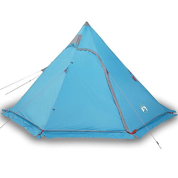 vidaXL Tipi-Zelt Tipi-Campingzelt 5 Person Blau günstig online kaufen