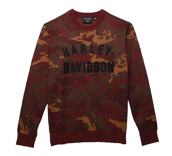 HARLEY-DAVIDSON Sweater Herren Staple Camo Sweater günstig online kaufen
