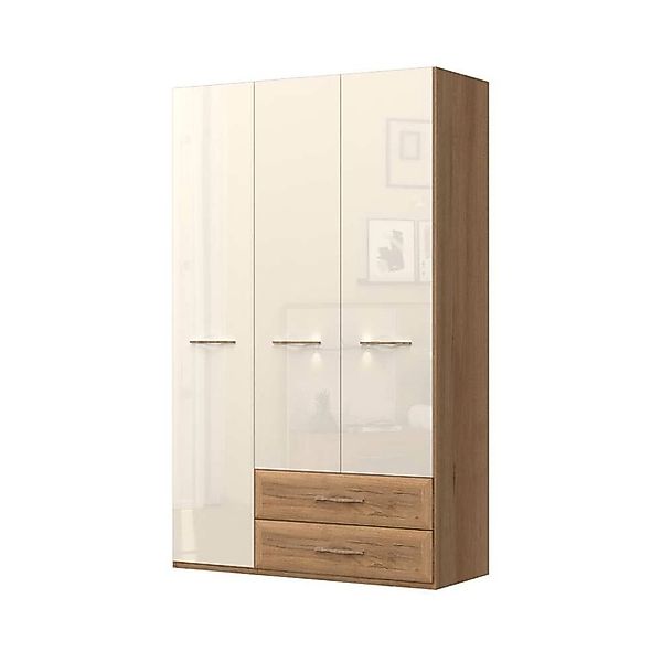 Home affaire Kleiderschrank »Gala, beige hochglänzend UV lackiert, kratzfes günstig online kaufen