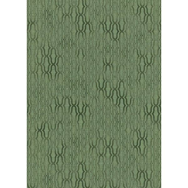 Bricoflor Geometrische Tapete in Grün 10259-07 günstig online kaufen