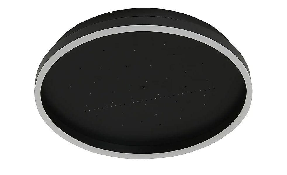 KHG Deckenleuchte   ¦ schwarz ¦ Maße (cm): H: 6,9  Ø: 50 Lampen & Leuchten günstig online kaufen