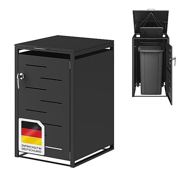 STEELSØN Mülltonnenbox Diorus (auch mit 2, günstig online kaufen