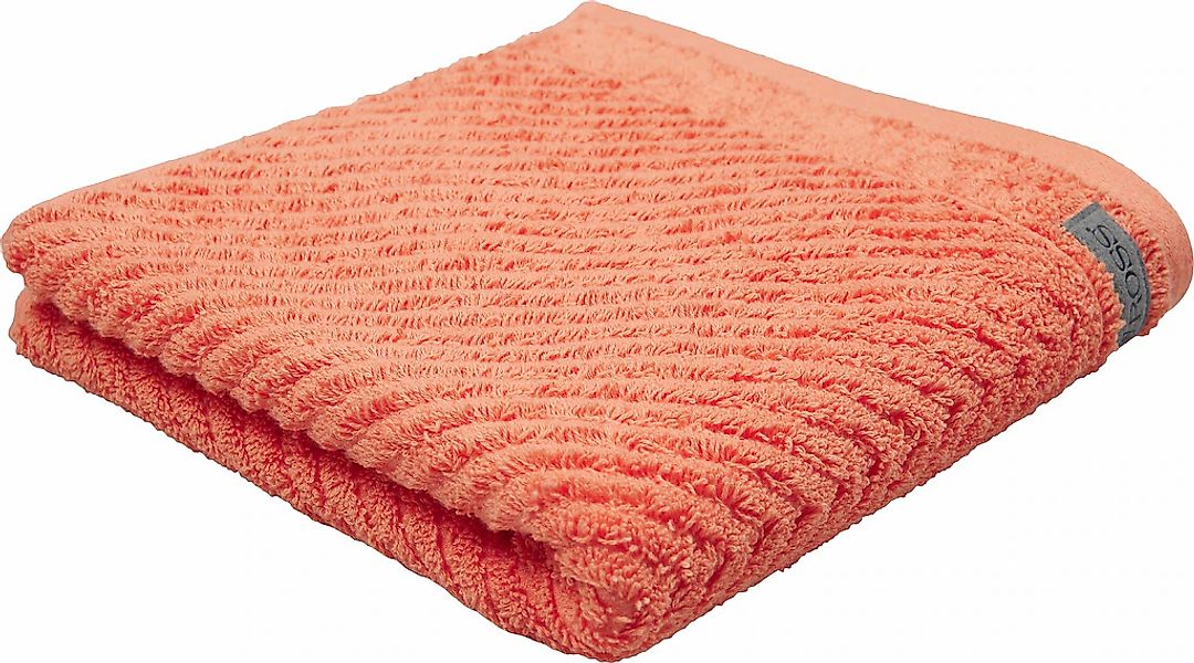 ROSS Duschtuch "Smart" Uni-Rippe mit Velourslabel günstig online kaufen