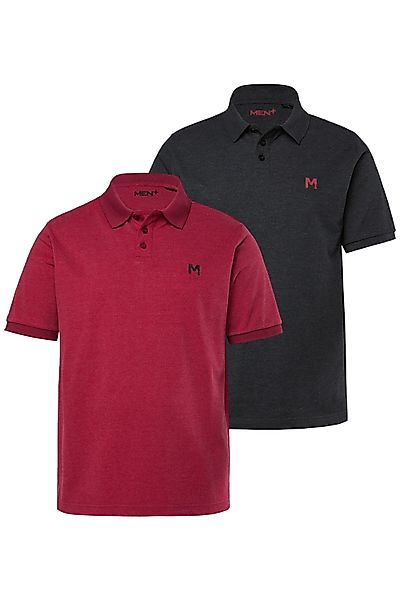 Men Plus Poloshirt Men+ Poloshirts 2er-Pack günstig online kaufen