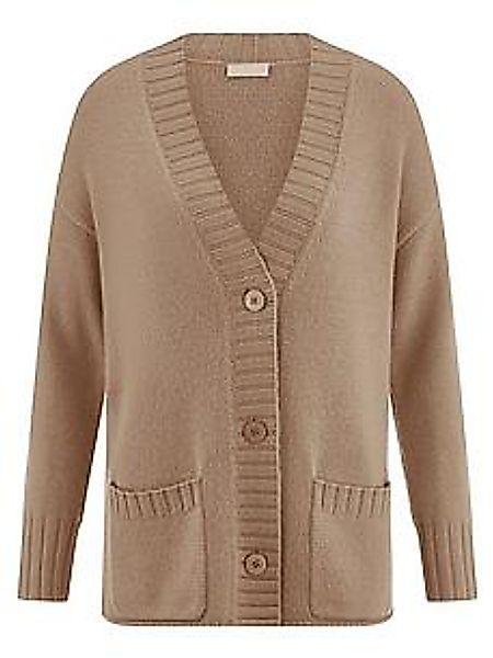 Strickjacke aus 100% Premium-Kaschmir Peter Hahn braun günstig online kaufen