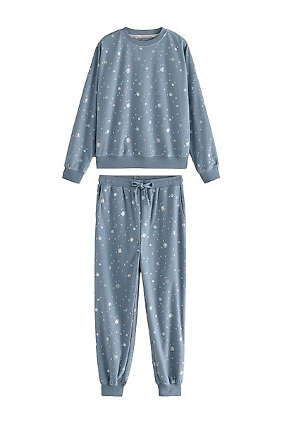Next Pyjama Weicher, langärmeliger Schlafanzug (2 günstig online kaufen