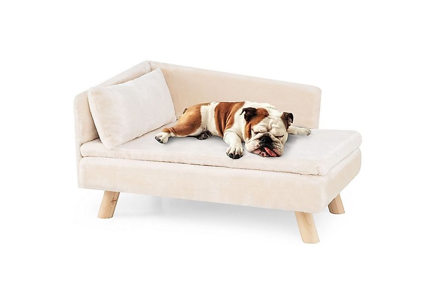 COSTWAY Tiersofa, Katzensofa, Katzencouch, mit 2 abnehmbaren Kissens günstig online kaufen