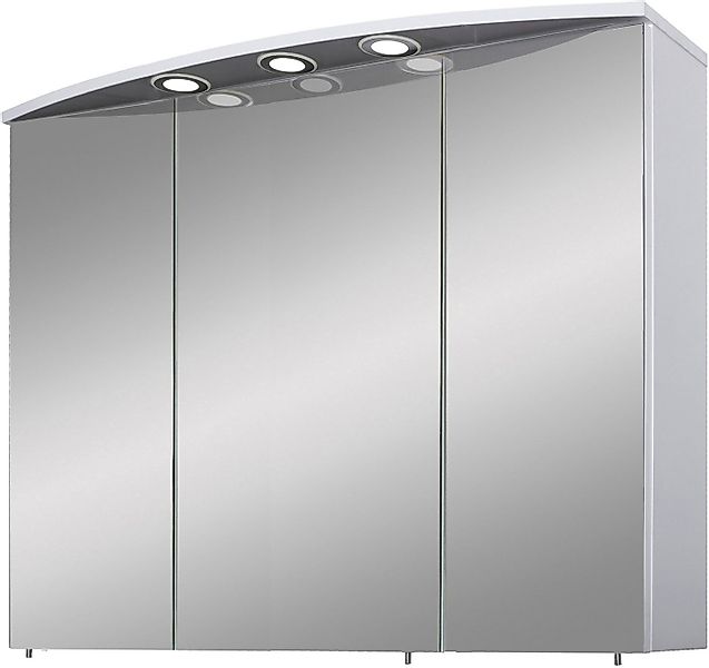Schildmeyer Spiegelschrank Verona Breite 100 cm, 3-türig, 3 LED-Einbaustrah günstig online kaufen