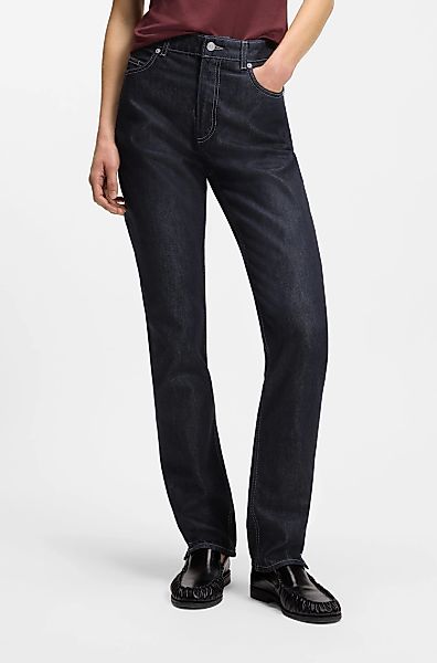 BOSS ORANGE High-waist-Jeans "ADA SLIM HR 1.0 Premium Damenmode" mit kleine günstig online kaufen