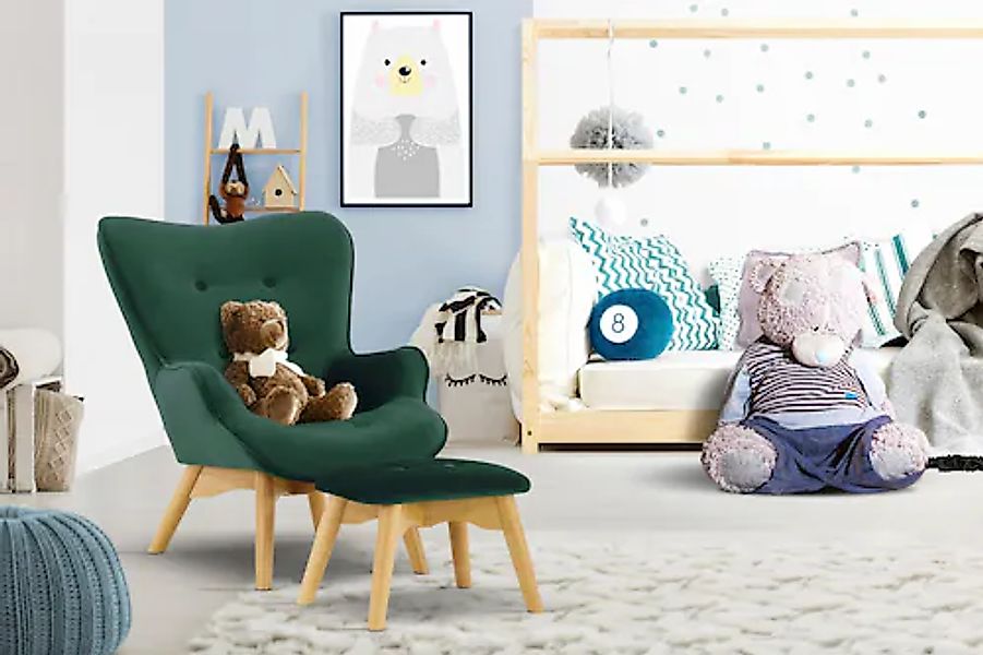 Home affaire Sessel »Duca Mini« in kleiner Ausführung für Kinder günstig online kaufen