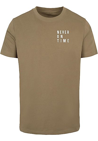MisterTee Kurzarmshirt "MisterTee Herren Never On Time Tee", (1 tlg.) günstig online kaufen